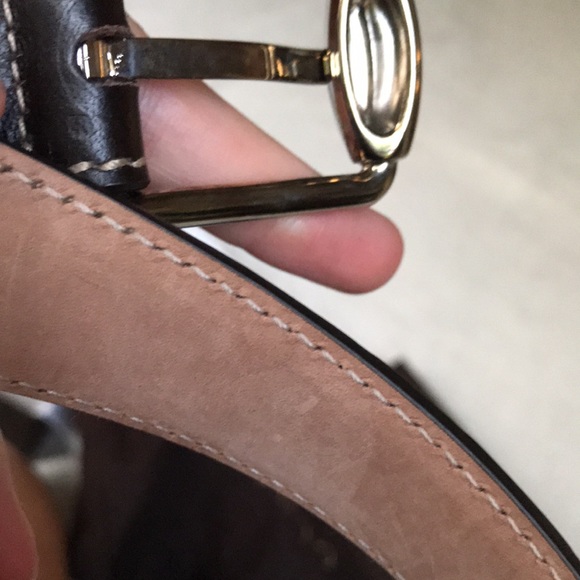 NIB Authentic Gucci leather monogram belt - Picture 9 of 10